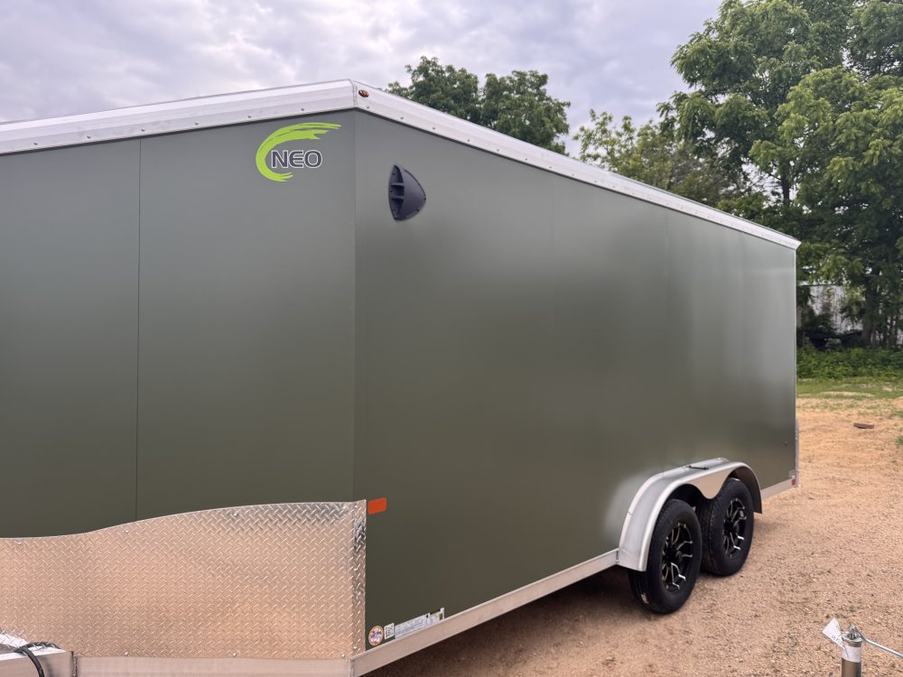 2026 NEO Trailers 7.5X16 Aluminum NAMR Cargo / Enclosed Trailer