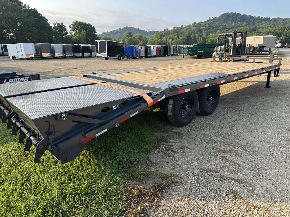 2026 Lamar Trailers 102X24 Deckover Trailer