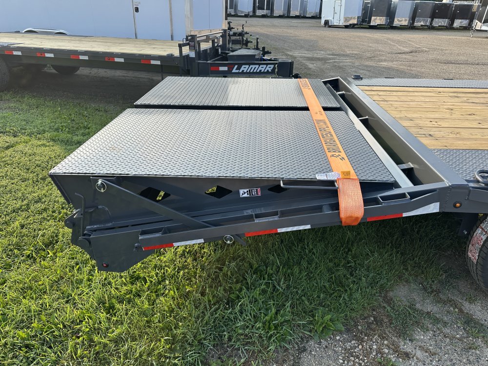 2026 Lamar Trailers 102X24 Deckover Trailer