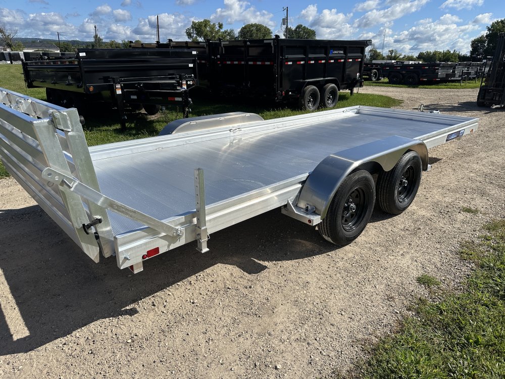 2026 Aluma 7818ESA-TA-EL-BT Aluminum Utility Trailer