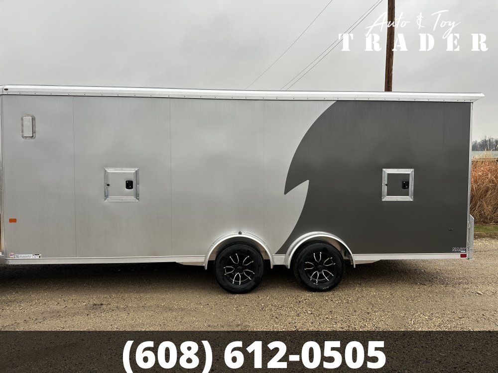 2026 NEO Trailers 7.5X25 Aluminum NASX Snowmobile Trailer