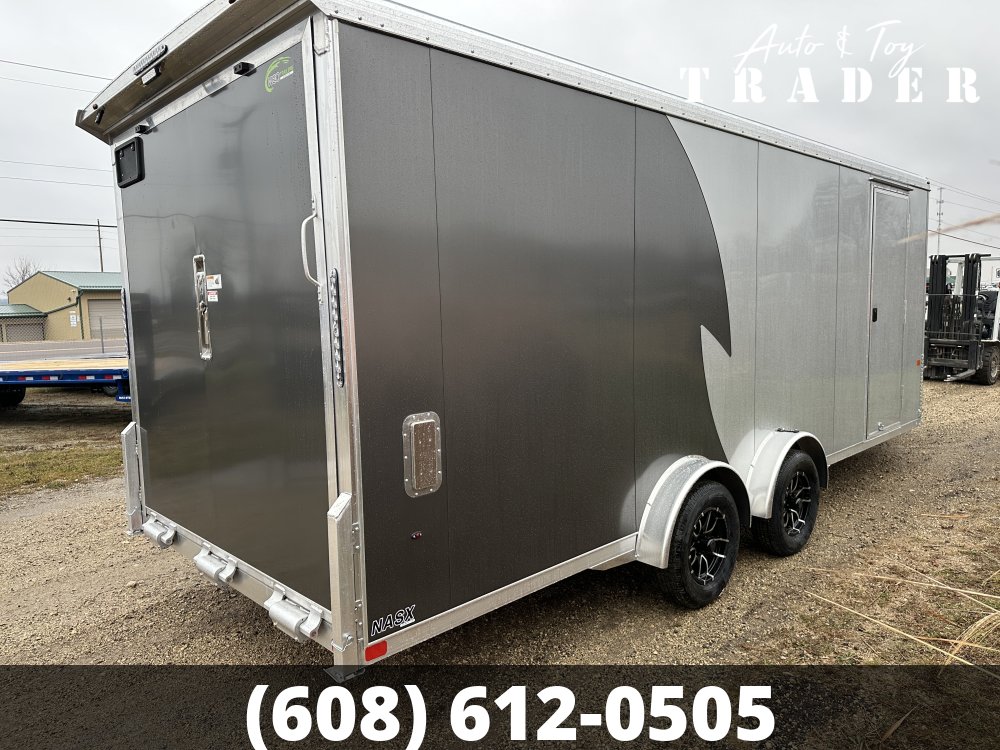 2026 NEO Trailers 7.5X25 Aluminum NASX Snowmobile Trailer