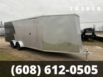 2026 NEO Trailers 7.5X25 Aluminum NASX Snowmobile Trailer