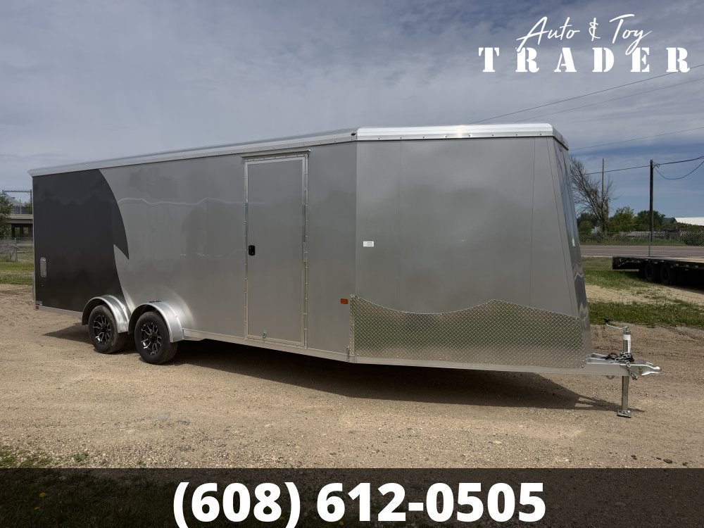 2026 NEO Trailers 7.5X25 Aluminum NASX Snowmobile Trailer