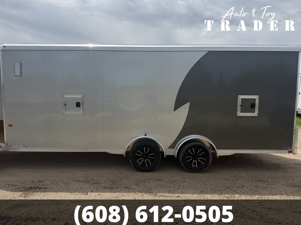 2026 NEO Trailers 7.5X25 Aluminum NASX Snowmobile Trailer