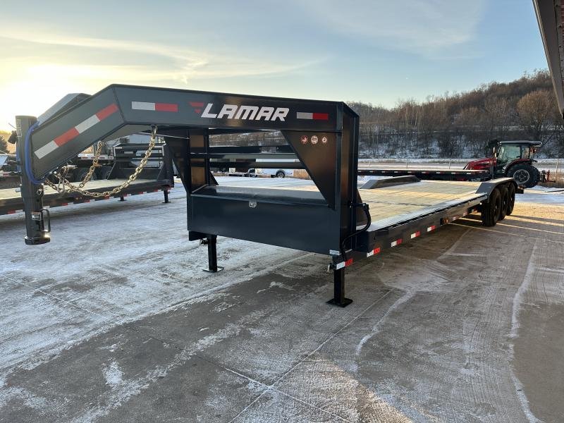 2025 Lamar Trailers 102X32 Gooseneck Car Hauler