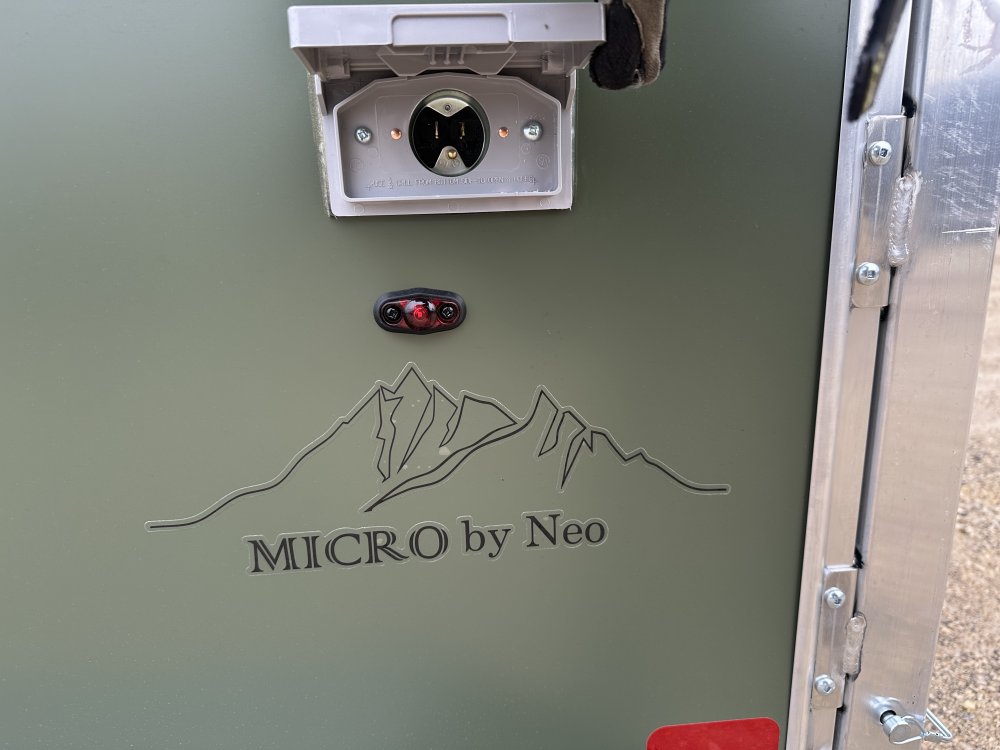 2025 NEO Trailers 5X10 Aluminum Micro Cargo / Enclosed Trailer