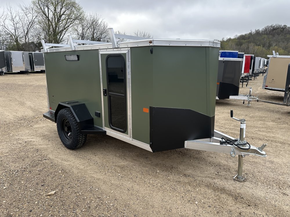 2025 NEO Trailers 5X10 Aluminum Micro Cargo / Enclosed Trailer