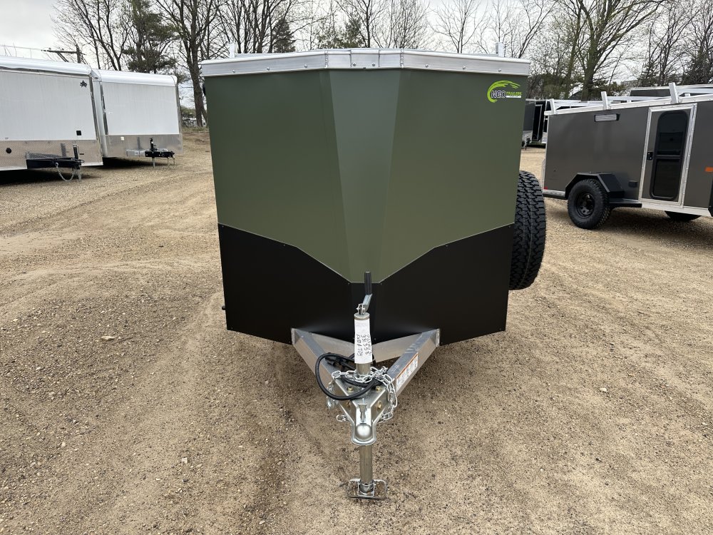 2025 NEO Trailers 5X10 Aluminum Micro Cargo / Enclosed Trailer