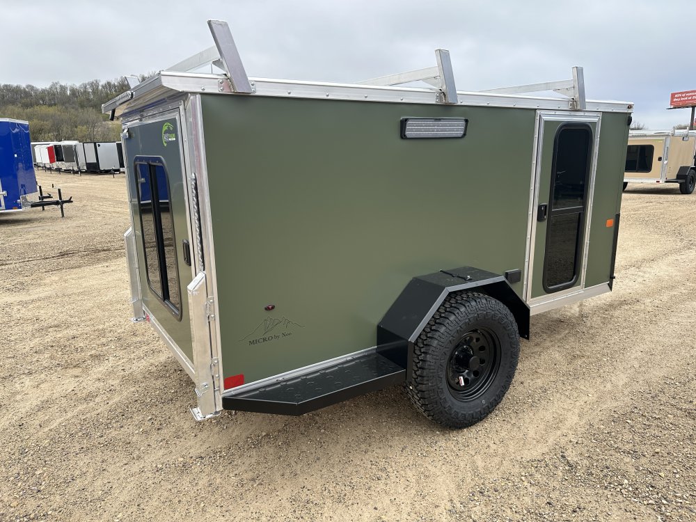 2025 NEO Trailers 5X10 Aluminum Micro Cargo / Enclosed Trailer
