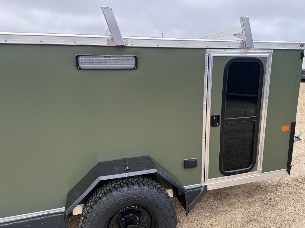 2025 NEO Trailers 5X10 Aluminum Micro Cargo / Enclosed Trailer