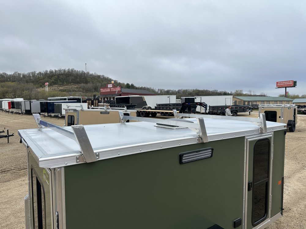 2025 NEO Trailers 5X10 Aluminum Micro Cargo / Enclosed Trailer