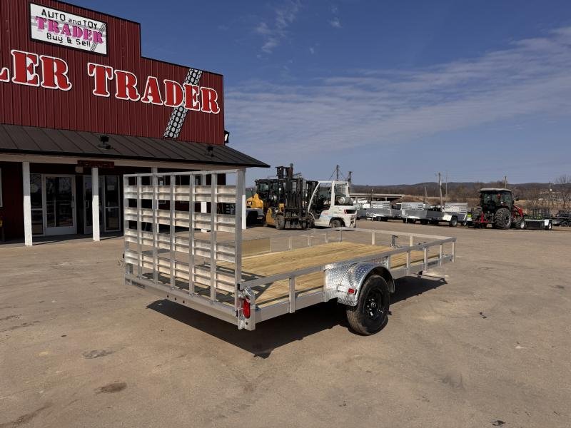 2026 Rugged Terrain 7X14 Aluminum Utility Trailer