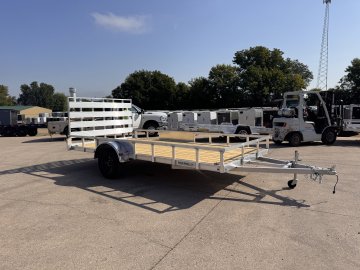 2026 Rugged Terrain 7X14 Aluminum Utility Trailer