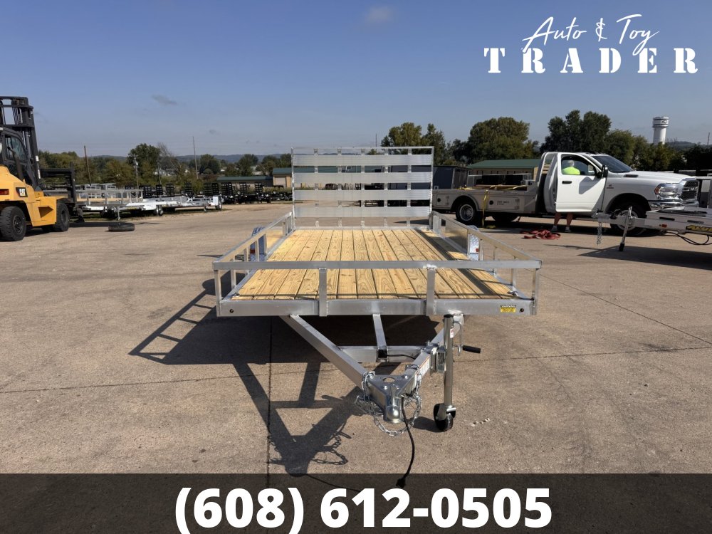 2026 Rugged Terrain 7X14 Aluminum Utility Trailer