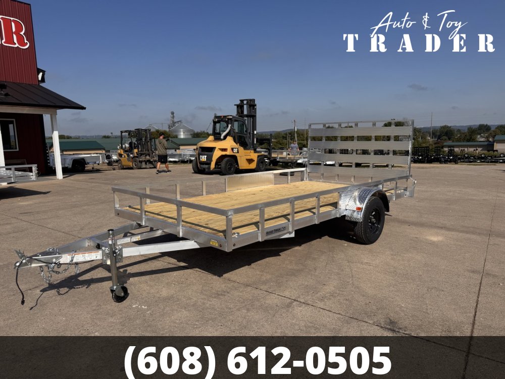 2026 Rugged Terrain 7X14 Aluminum Utility Trailer