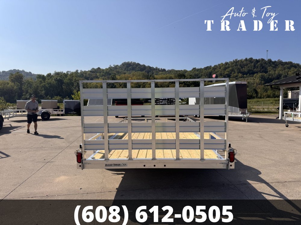 2026 Rugged Terrain 7X14 Aluminum Utility Trailer