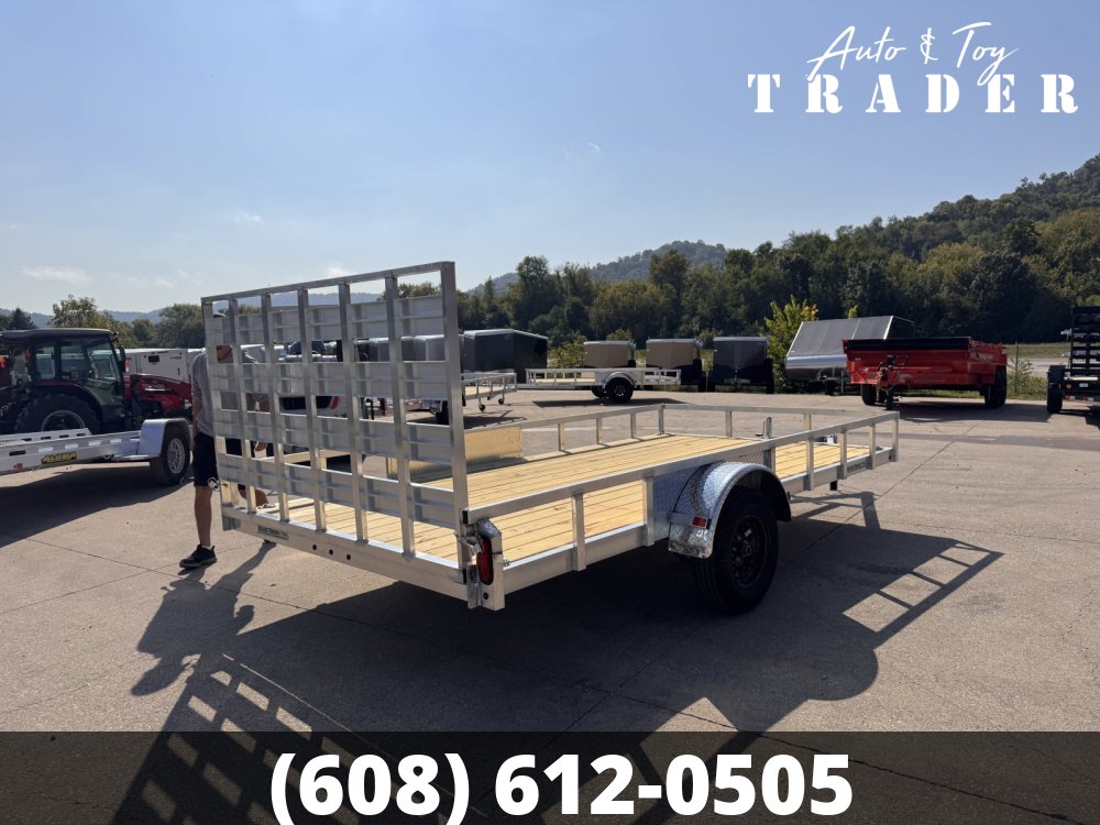 2026 Rugged Terrain 7X14 Aluminum Utility Trailer