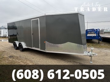 2026 NEO Trailers 7.5X25 Aluminum NASX Snowmobile Trailer