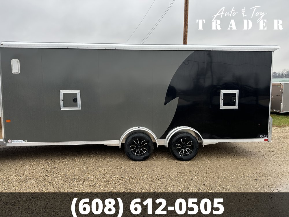 2026 NEO Trailers 7.5X25 Aluminum NASX Snowmobile Trailer