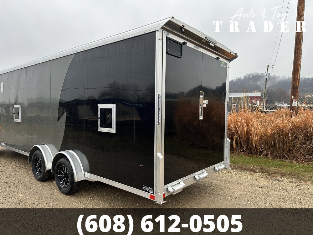2026 NEO Trailers 7.5X25 Aluminum NASX Snowmobile Trailer