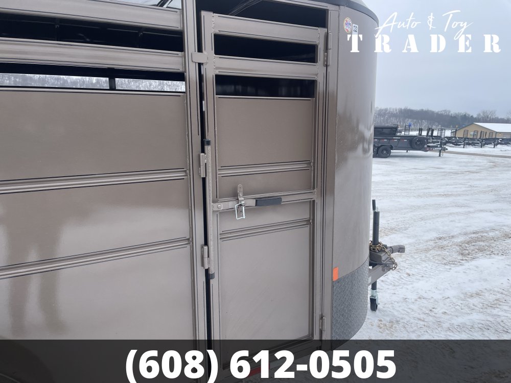 2026 Delta Manufacturing 6X16 Stock Trailer