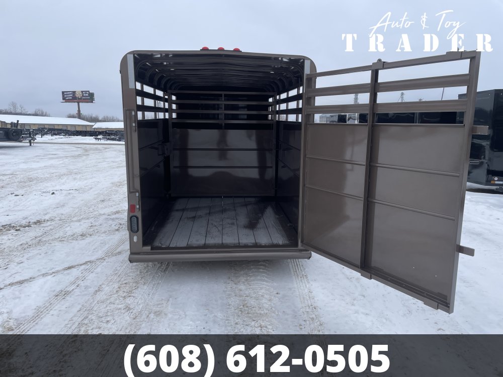 2026 Delta Manufacturing 6X16 Stock Trailer