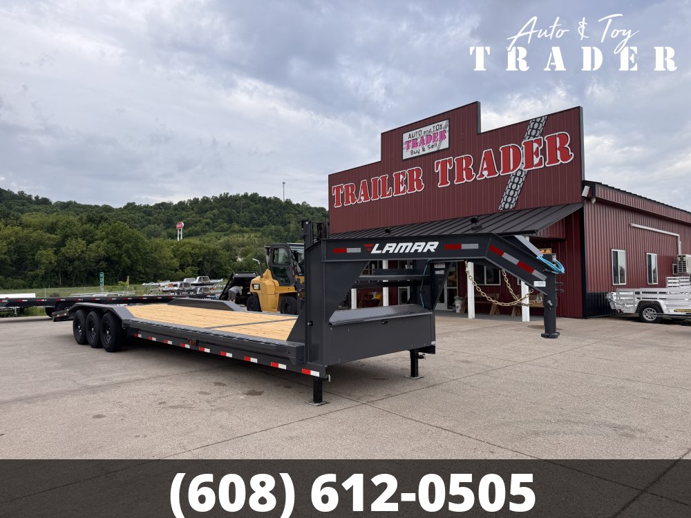 2026 Lamar Trailers 102X32 Gooseneck Car Hauler Trailer