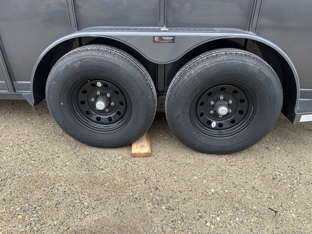 2025 Delta Manufacturing 6X16 Gooseneck Stock Trailer