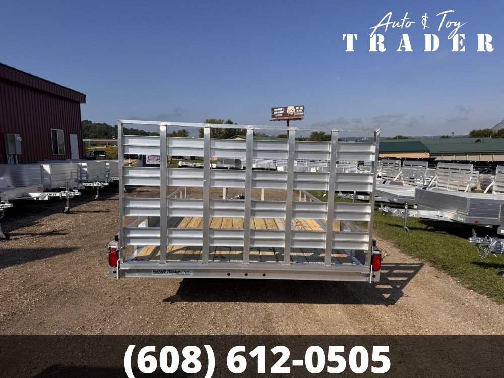 2026 Rugged Terrain 7X12 Aluminum Utility Trailer