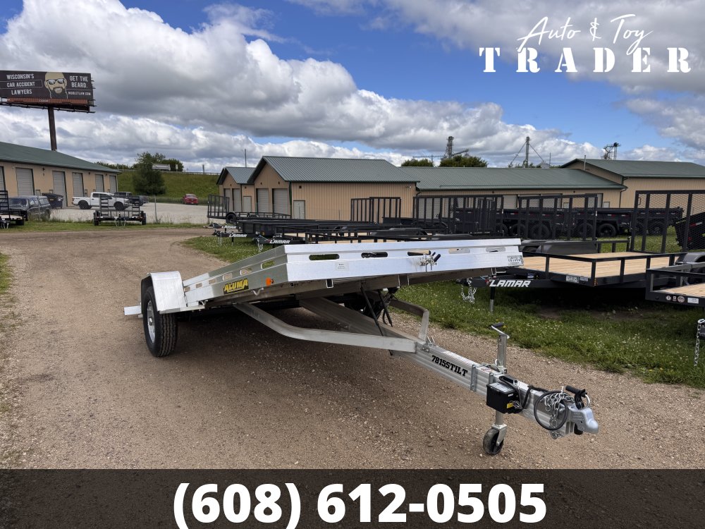 2027 Aluma 7815 Tilt Aluminum Utility Trailer