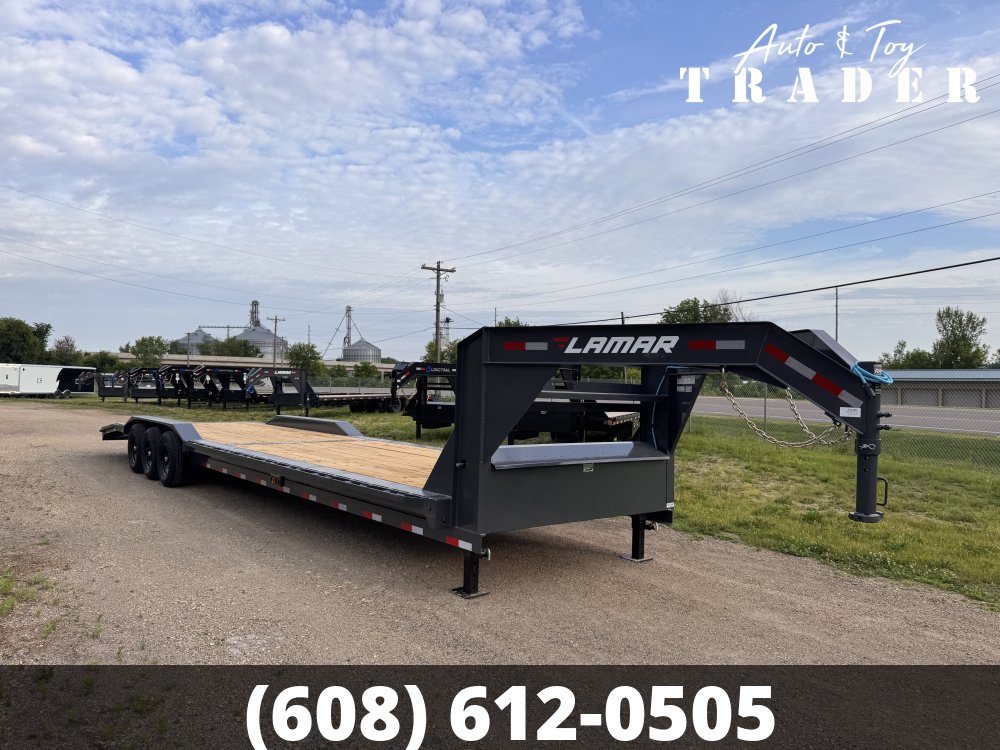 2026 Lamar Trailers 102X36 Gooseneck Car Hauler Trailer