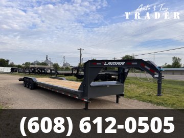 2026 Lamar Trailers 102X36 Gooseneck Car Hauler Trailer