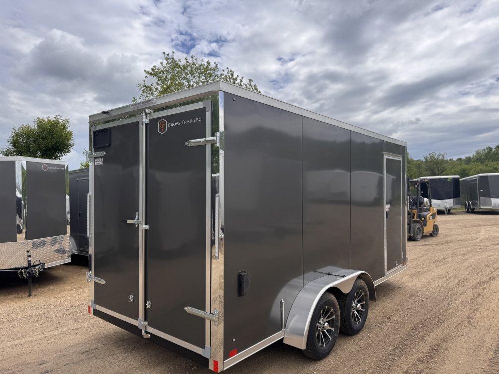 2025 Cross Trailers 7X16 Alpha Cargo / Enclosed Trailer