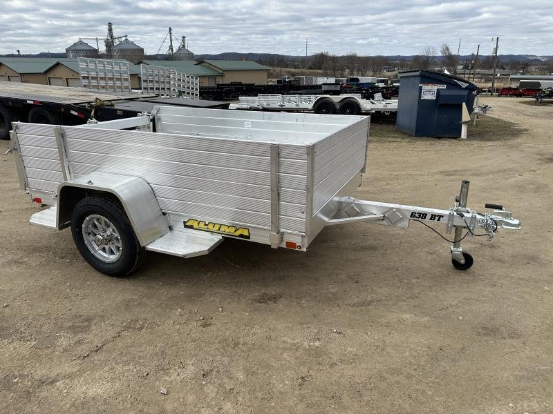 2026 Aluma 638 S-BT Aluminum Utility Trailer