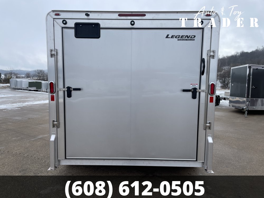2026 Legend Trailers 8X12 Aluminum DVN Cargo / Enclosed Trailer