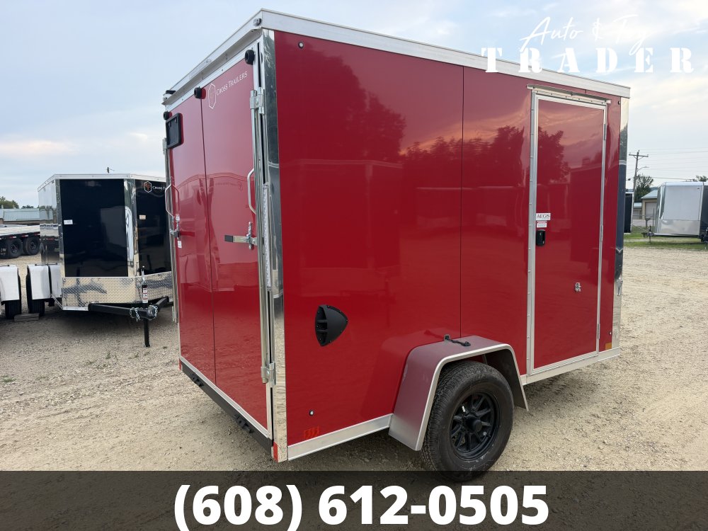 2026 Cross Trailers 6X10 Alpha Cargo / Enclosed Trailer - HAIL
