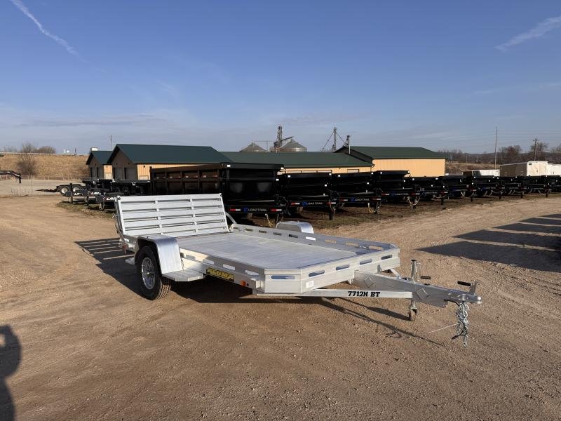 2026 Aluma 7712 H-S-BT Aluminum Utility Trailer