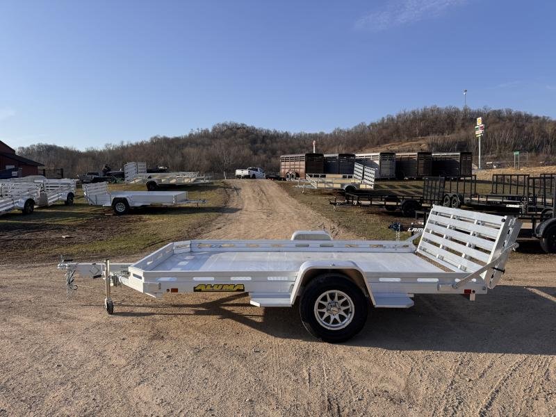 2026 Aluma 7712 H-S-BT Aluminum Utility Trailer
