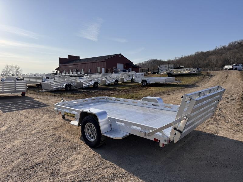 2026 Aluma 7712 H-S-BT Aluminum Utility Trailer