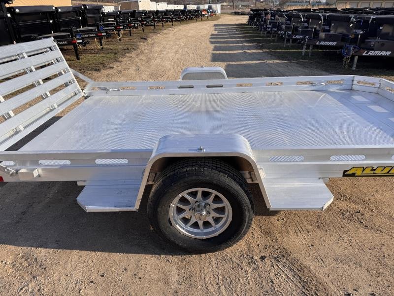 2026 Aluma 7712 H-S-BT Aluminum Utility Trailer