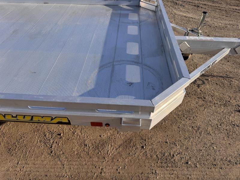 2026 Aluma 7712 H-S-BT Aluminum Utility Trailer