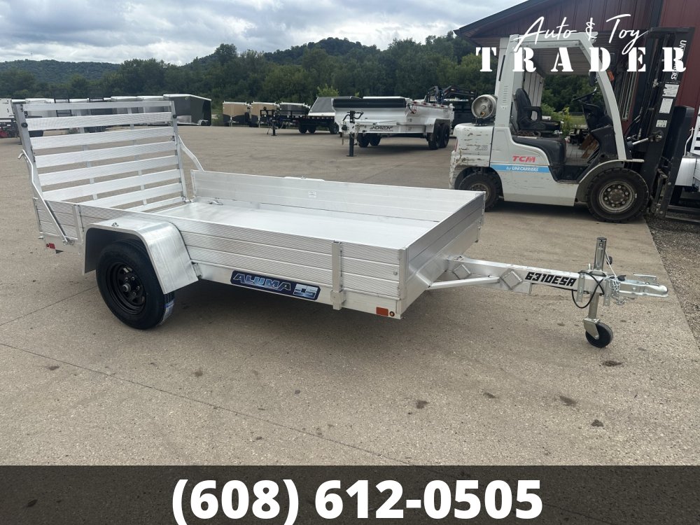 2027 Aluma 6310 ESA Aluminum Utility Trailer