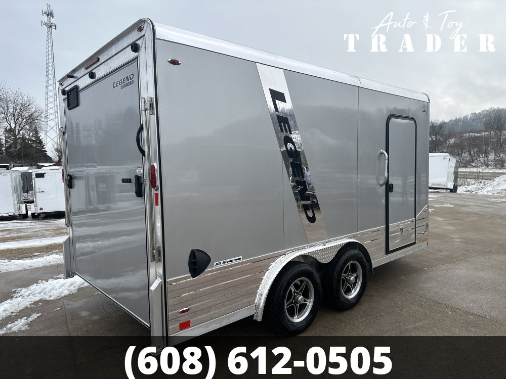 2026 Legend Trailers 8X14 Aluminum DVN Cargo / Enclosed Trailer