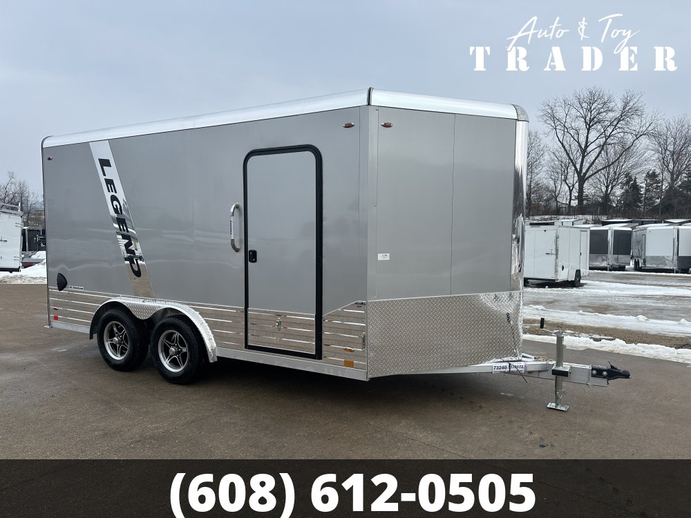 2026 Legend Trailers 8X14 Aluminum DVN Cargo / Enclosed Trailer