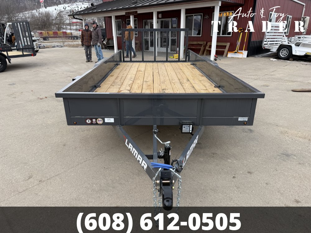 2026 Lamar Trailers 83X16 Utility Trailer