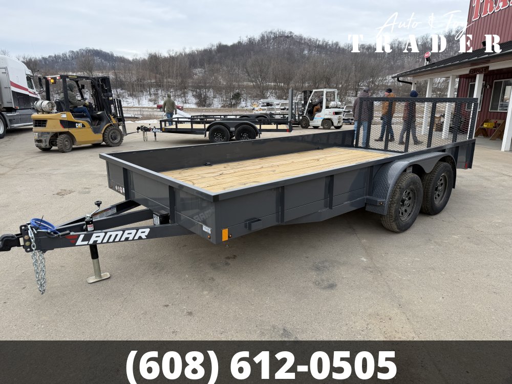 2026 Lamar Trailers 83X16 Utility Trailer