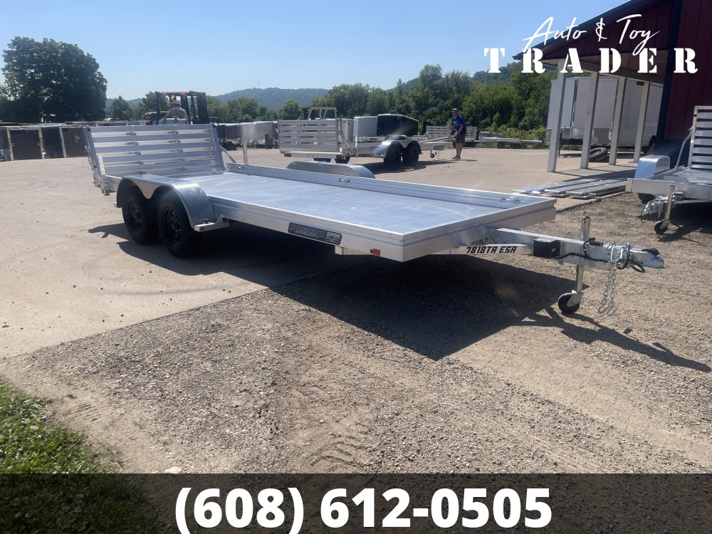 2027 Aluma 7818ESA-TA-EL-BT Aluminum Utility Trailer