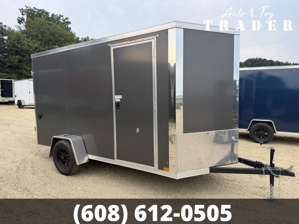 2026 Cross Trailers 6X12 Alpha Cargo / Enclosed Trailer - HAIL