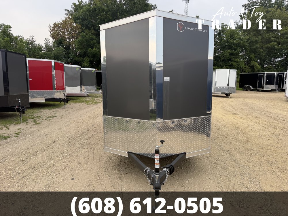 2026 Cross Trailers 6X12 Alpha Cargo / Enclosed Trailer - HAIL
